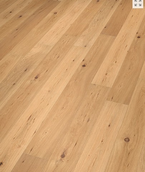 Landhausdiele 3-Schicht Fertigparkett Eiche astig gebürstet matt versiegelt Bund à 2,81 qm